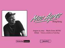Mac Ayres Live in Hong Kong