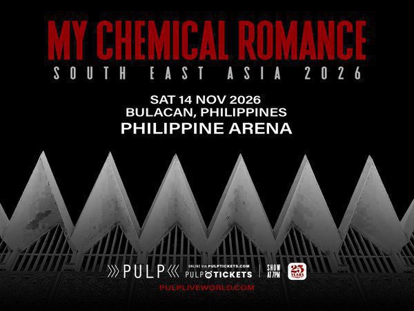 MY CHEMICAL ROMANCE SOUTH EAST ASIA 2026 TOUR IN BULACAN