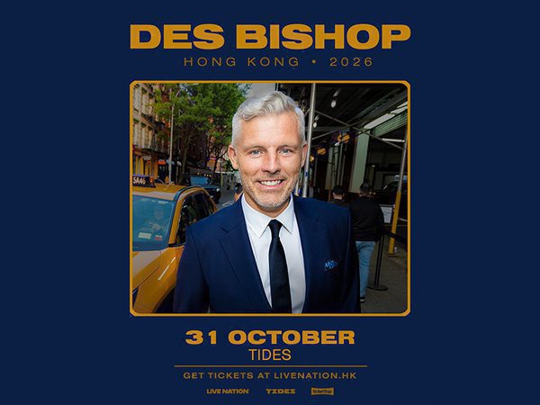 Des Bishop Live in Hong Kong