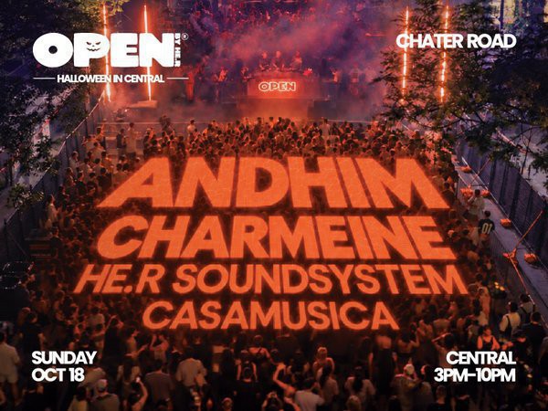 OPEN by HE.R — Halloween in Central Kick-Off Party