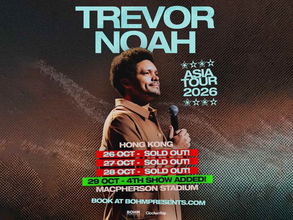 Trevor Noah - Hong Kong 2026
