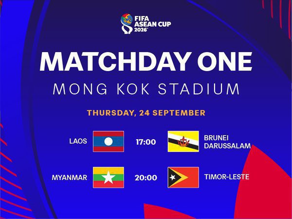 FIFA ASEAN Cup 2026™ - 24 Sep