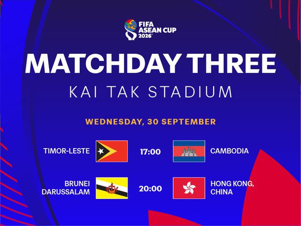 FIFA ASEAN Cup 2026™ - 30 Sep