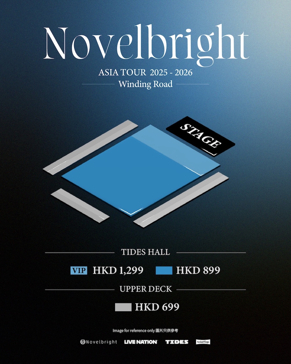 Buy Novelbright ASIA TOUR 2025-2026 ~Winding Road~ Tickets Online